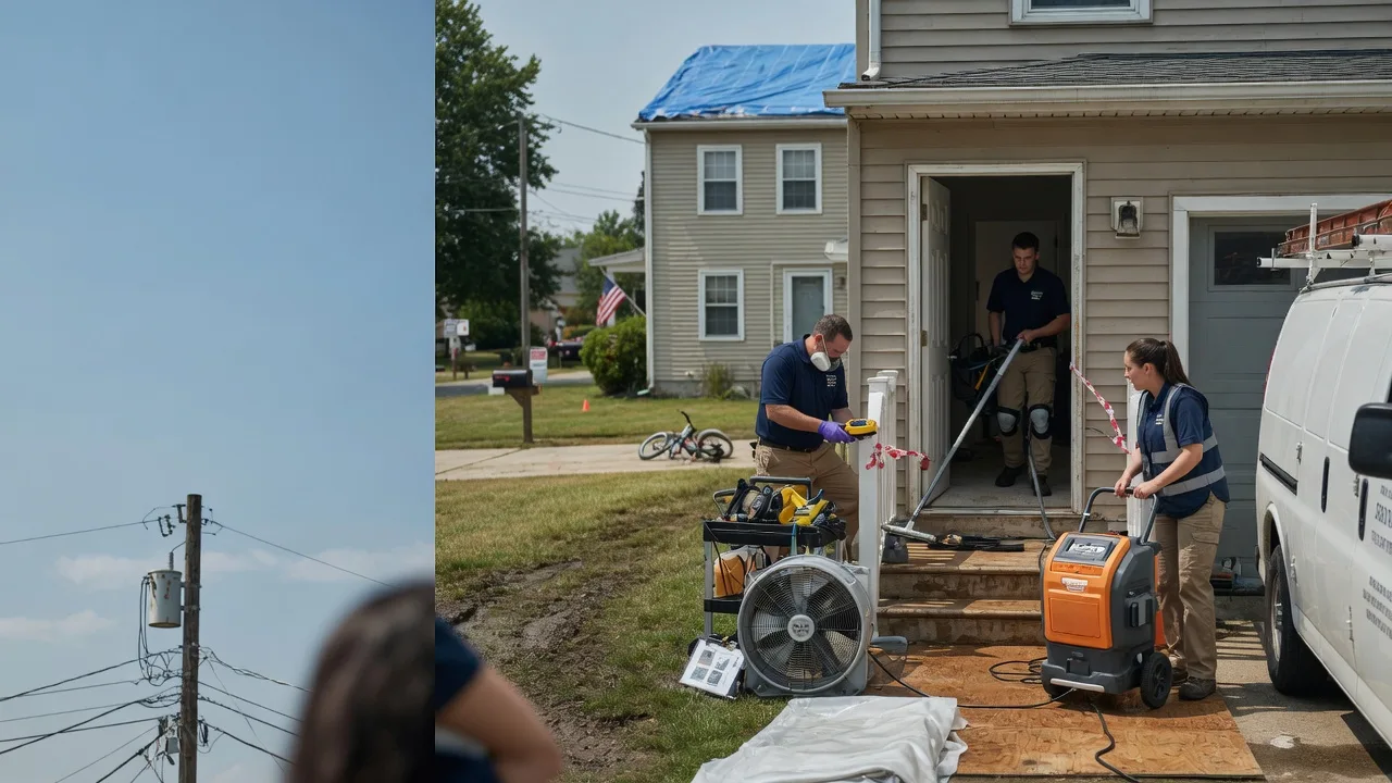 Water Damage Repair in Melrose, WI near me